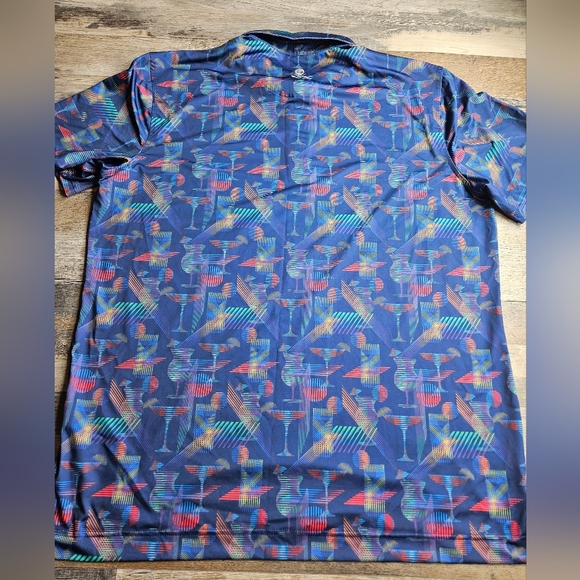 Robert Graham Happiest Hour Polo Shirt Size XL - Picture 9 of 9